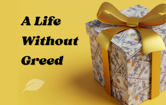 A Life Without Greed - Facebook